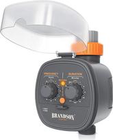 Brandson - Drėkinimo valdymas - Laistymo laikmatis - Laistymo laikmatis - Laistymo sistema - Laistymo programos trukmė nuo 1 iki 120 min. Ciklas 1-72 val. 1 x per savaitę