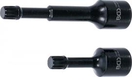 Specialus smūginių antgalių rinkinys | 12,5 mm (1/2") | Spline (XZN) M12 | VAG | 2 vnt. (74590)
