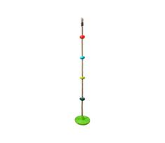 2Kids Toys - Vaikiškas climbing rope Su discs spalvų derinys