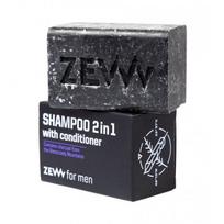ZEW 2in1 Shampoo & Conditioner with Charcoal Šampūnas, kondicionierius, 85ml