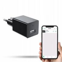 Mini slapta kamera USB įkroviklyje su WiFi