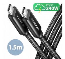 AXAGON | Data and charging USB 480Mbps cable, 1.5 m | BUCM2-CM15AB | USB-C to USB-C