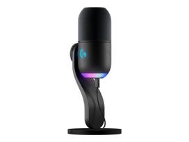 Mikrofonas LOGITECH G Yeti GX Dynamic, RGB, juodas