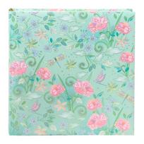 Albumas GOLDBUCH 27812 Nature's Melody mint 30x31 cm| 60 psl | balti lapai| kampučiai/lipdukai