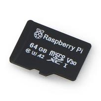 Raspberry Pi microSD atminties kortelė 64GB A2 klasė
