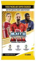 Futbolo kortelių rinkinys Topps Match Attax 2024/2025, 12 vnt.