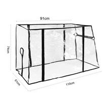 Rain Cover Folding Trolley Cart Garden Picnic High-transparency