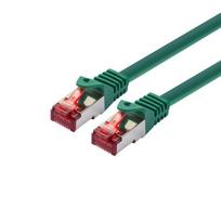 LOGON PROFESSIONAL PATCH CABLE S/FTP PIMF 15M -  CAT6 - GREEN