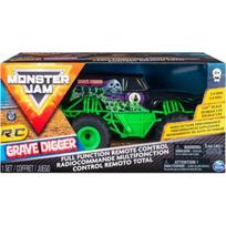 Spin Master Spin Master Monster Jam 1:24 radijo bangomis valdomas Gravedigger