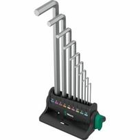Wera Wera 950/ 9 Hex-Plus 8 L-key set, 9 pieces, screwdriver (chrome, with r