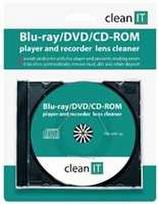 Clean It Švarus IT valymo CD, skirtas Blu-ray/DVD/CD-ROM grotuvams