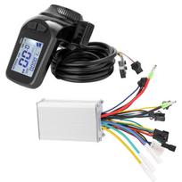 24V-48V / 36V-60V 350W variklis be šepetėlių valdiklis LCD ekrano skydelis nykščio droselio elektriniai dviračiai 3