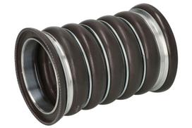 Oro aušintuvo žarna (Išmetimo pusė, 79mmx154mm, mėlyna) Tinka: VOLVO 7700, 8500, 8700, 9700, 9900, B12, B9, FH, FH II, FH12, FH16, FH16 II, FL12, FM, FM II, FM12, FM7, FM9 D11A-330-TD123ES 01.92-