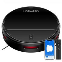 LIECTROUX M7SPro robotas dulkių siurblys, su Mop APP Control HomeCleaning Sweeping, žemėlapio navigacija, 4000PA, 4400mAh App juoda