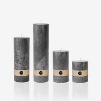 Royal black candles