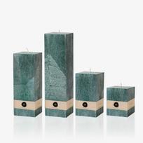 Royal green candles