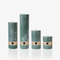 Royal green candles