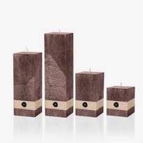 Royal dark brown candles