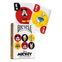 Disney Mickey and Friends žaidimo kortos Bicycle