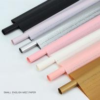 Waterproof Matte Korean - Style Plain Paper for Flower Wrapping mixed 20pcs