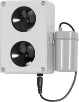 "Dragon Ultrasonic CH200" ultragarso repeleris su dviem garsiakalbiais nuo graužikų 230 V maitinimo šaltinis ir 4xAA baterijos