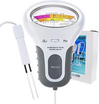Nešiojamasis 2 in 1 Wasserqualität PH ir chloro lygis CL2 Tester Meter für Schwimmbad Spa Trinkwasser Qualität Analyse Monitor