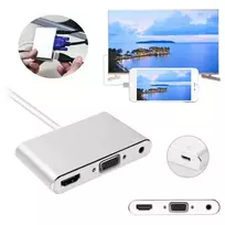Adapteris lightning į hdmi/vga/av