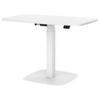 Elektrinis reguliuojamo aukščio stalas Lykke L200, 90x55 cm, baltas