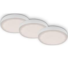 Briloner 7061-436 - KOMPLEKTAS 3x LED įleidžiamas lubinis vonios šviestuvas LED/3W/230V IP44