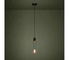 Eglo 39935 - Pakabinamas sietynas CEDRAL 1xE27/40W/230V juoda/auksas