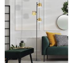 Eglo 39987 - LED toršeras ALTAMIRA 3xGU10/4,6W/230V 3000K auksas