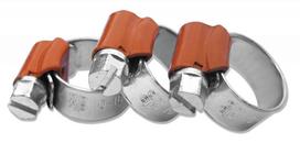 Sąvarža dujinei žarnai 10-16mm Bradas FORCE ORANGE W1