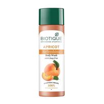 Dušo želė su abrikosu (190 ml), Abrikosų gaivus kūno prausiklis, Biotique 190ml