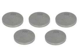 Vožtuvo plokštelė PZ25305/5 25mm x3,05mm, (5 vnt.) Tinka: HONDA; TRIUMPH; YAMAHA