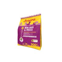 JOSERA Mini Duck+Potato sausas maistas mažų veislių šunims su antiena ir bulvėmis, 0,9 kg