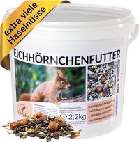 "Canifee" - voverių maistas 2,2 kg Rūšims tinkamo laukinių gyvūnų pašaro mišinys - visų metų maistas su papildoma lazdyno riešutų porcija - taip pat voverėms