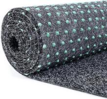 "Carpeto" kilimėliai Dirbtinė žolė, Vandeniui atsparus balkono kilimas, Dirbtinės žolės kilimas lauke, Vejos kilimas balkone, Parduodamas metrais su antgaliais, Dirbtinės žolės kilimas balkone, Pilka, 200 x 350 cm