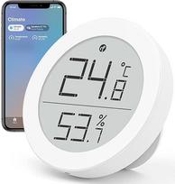 "Qingping" termometro drėgmės jutiklis veikia su "HomeKit" (veikia tik su "iOS") per "Thread" arba "Bluetooth", belaidis patalpų temperatūros ir drėgmės monitorius su "E-Ink" ekranu