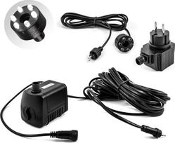 CLGarden SP1 fontano siurblys 12 V su 1 x LED žiediniu apšvietimu