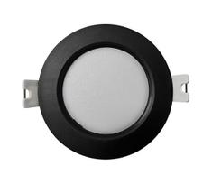 LED įleidžiamas lubinis šviestuvas CIRCLE LED/3W/230V 4000K diametras 9 cm juoda