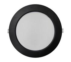 LED įleidžiamas lubinis šviestuvas CIRCLE LED/18W/230V 4000K diametras 22 cm juoda