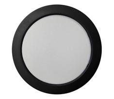 LED lubinis šviestuvas ROUND LED/18W/230V 4000K diametras 21,7 cm juoda