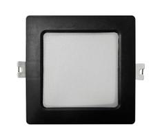 LED įleidžiamas lubinis šviestuvas SQUARE LED/6W/230V 4000K 12x12 cm juoda