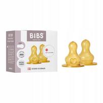 Buteliuko žindukų rinkinys Bibs Natural Rubber Fast Flow, 2 vnt.