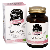 ROYAL GREEN BIO Foliatai 400 μg, 60 kapsulių