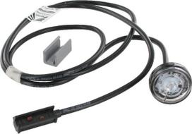 Žymeklio lemputė LED, apvali, 12/24 V, balta, tvirtinama varžtais, "Monopoint II", "Aspöck