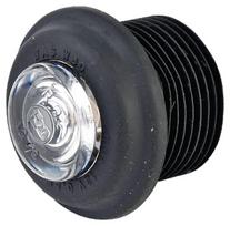 Žymeklio lemputė LED, apvali, 12/24 V, skaidri, tvirtinama varžtais, Ø 29 mm, Waś