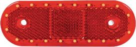 Gabaritinis žibintas LED, stačiakampė, 12-24V, 114x40x25mm, Kramp