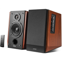 Edifier R1700BTs rudos bevielės Bluetooth kolonėlės su nuotolinio valdymo pultu ir Qualcomm AptX HD technology | Galia: 66W (RMS)