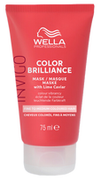 WELLA PROFESSIONALS Invigo Color Brilliance Fine/Normal plaukų kaukė, 75 ml